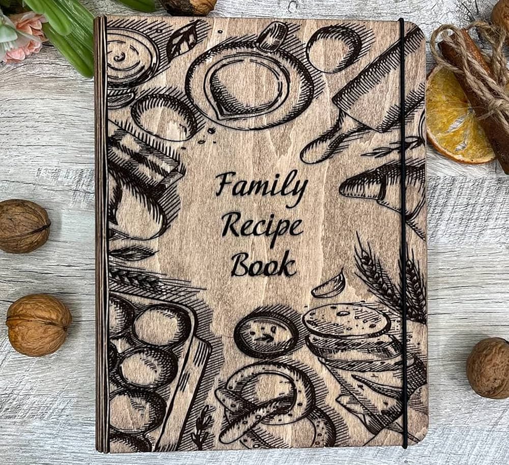 Custom Family Recipe Book